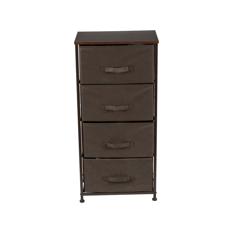Aonad Eagraí Stórála 5-Drawer Fabraic Breise le haghaidh Closet